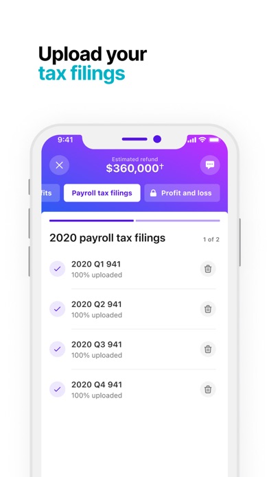 Innovation Refunds Screenshot