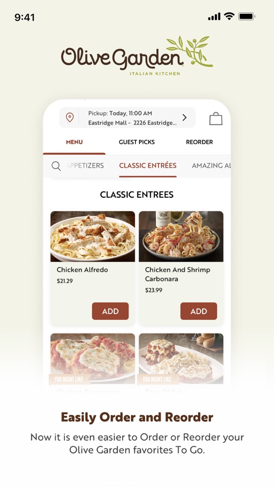 Olive Garden Italian Kitchen - 3.80.0 - (iOS)
