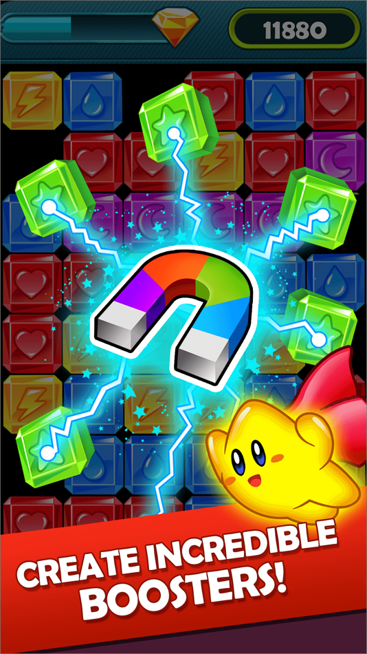 #4. Star Blast: diamond dash (iOS) By: StarRiver Co., Ltd.