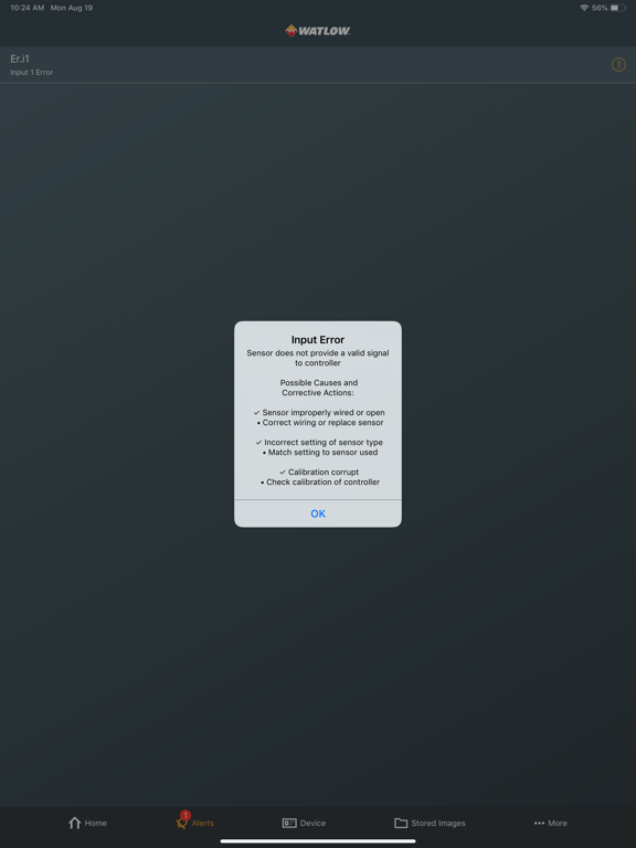 Watlow EZ-LINK iPad screenshot 6 - Business app