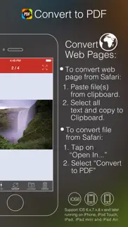 convert to pdf converter iphone screenshot 2