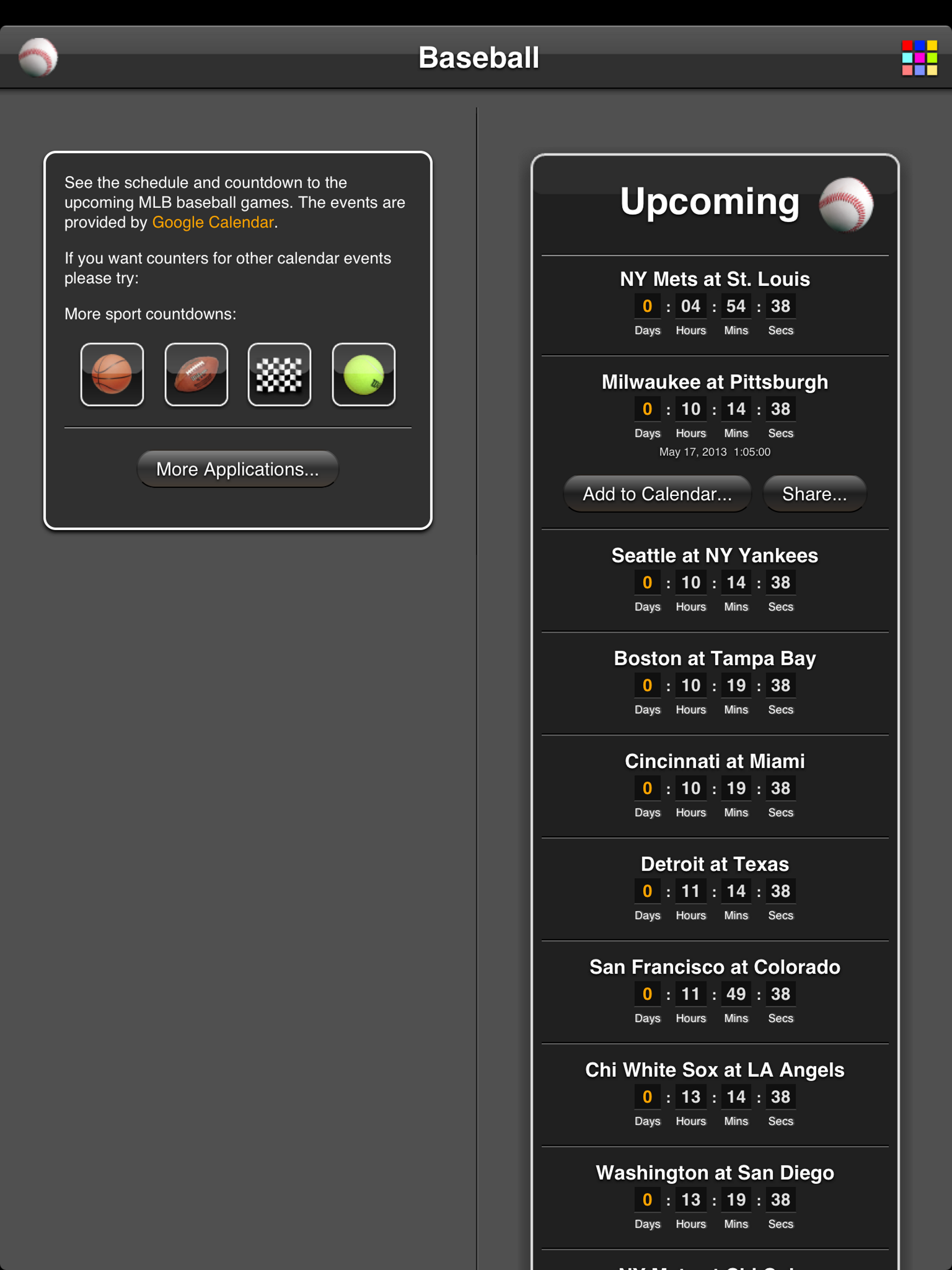 Baseball Games screenshot 7