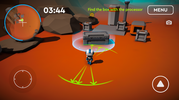 Last robot escape Mars