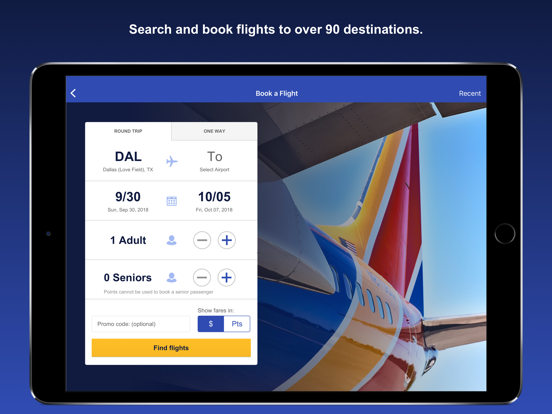 Screenshot #2 for Southwest Airlines