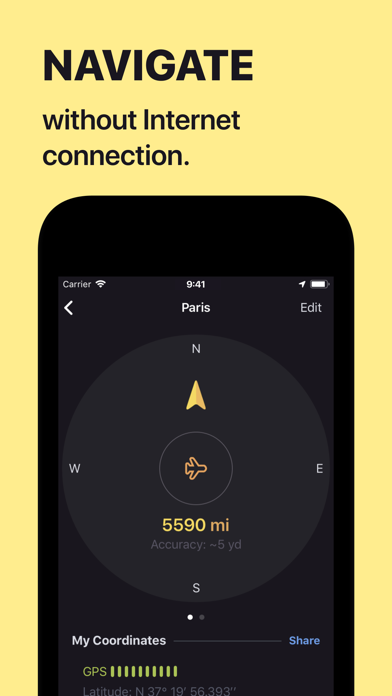 Anchor Pointer Compass GPS Screenshots
