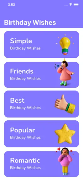 Game screenshot Birthday Wishes App mod apk