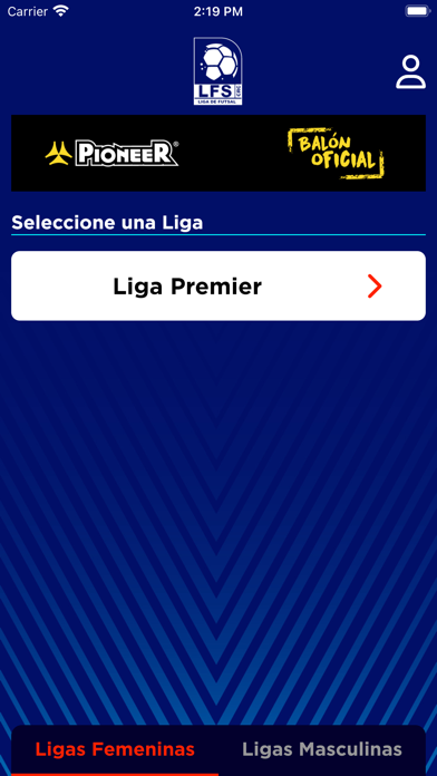 Liga Futsal Costa Rica Screenshot