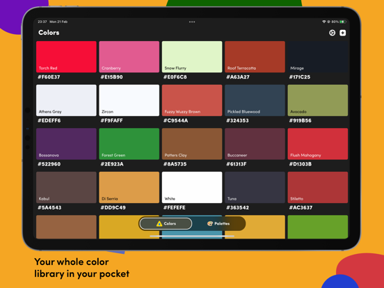 Litur - Find your colors iPad app afbeelding 1