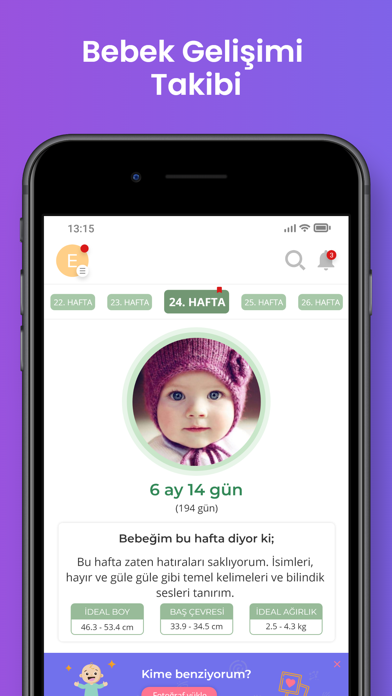 Screenshot #2 pour Hamilelik Takibi Anne Rehberi