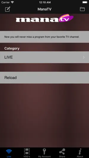 ManaTV screenshot 1