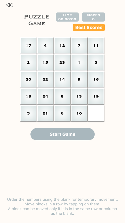#4. Numbers Slider Puzzles (iOS) Podle: LIGO MEDIA MOBILE SRL-D
