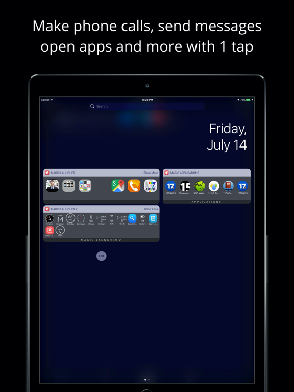 Screenshot #2 for Magic Launcher Pro Widgets