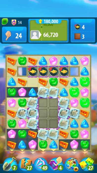 Gummy Drop! Match 3 Puzzles Screenshot