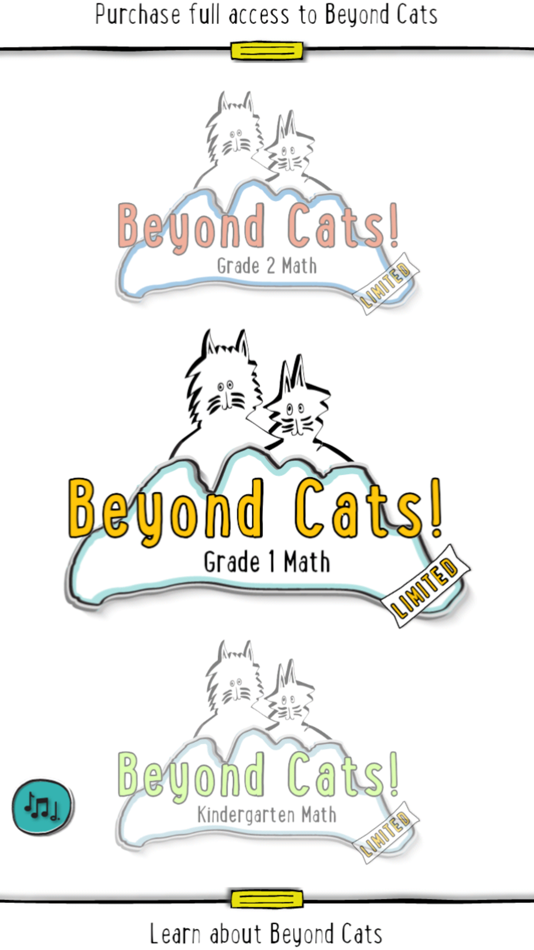 #1. Beyond Cats! Math for K,1 & 2 (iOS) 由: appikiko LLC