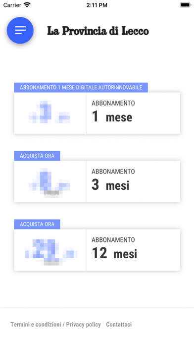 La Provincia di Lecco Digital Screenshot