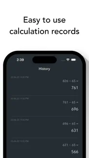 basic calculator - iphone screenshot 2