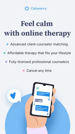 Game screenshot Calmerry Counseling & Therapy mod apk