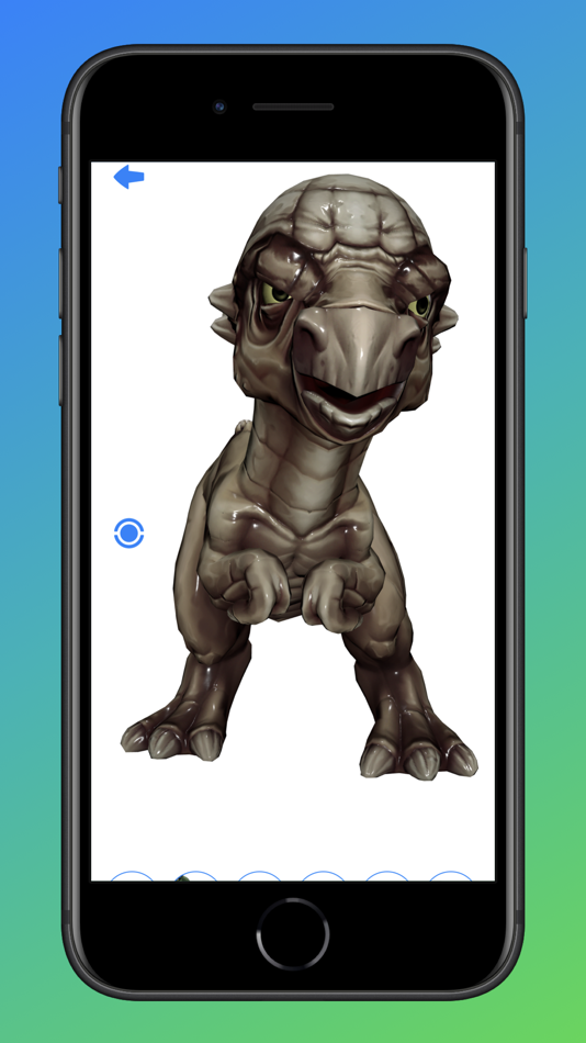 #5. Dino Run AR-Dinosaur Jump (iOS) 由: Gil Nakache