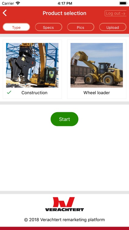 Verachtert Remarketing App