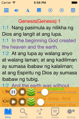Filipino Tagalog-English Bibleのおすすめ画像1
