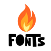 Fire Fonts | Fonts for iPhones - Sparktonic, LLC
