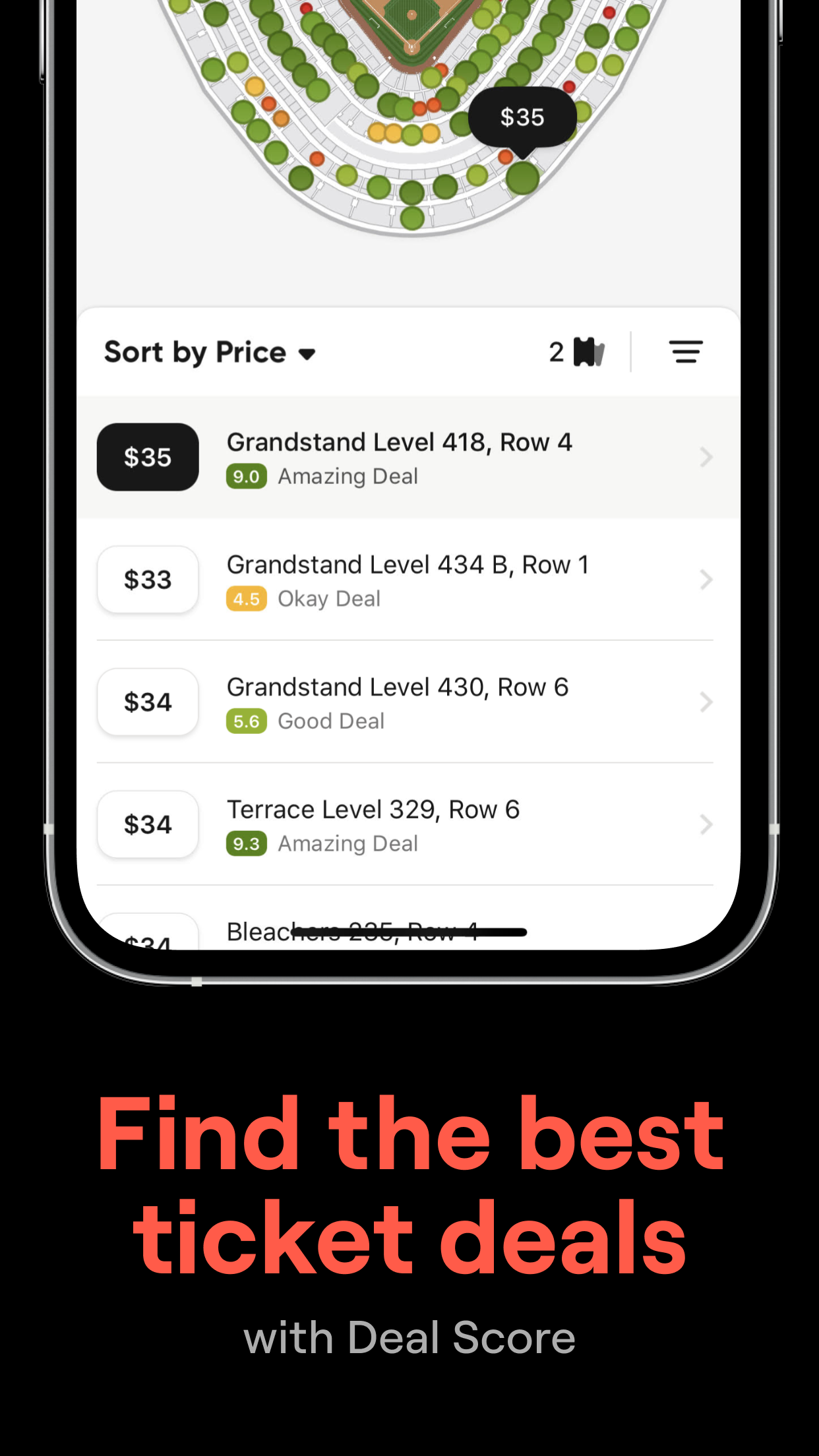 SeatGeek - Buy Event Tickets screenshot 1