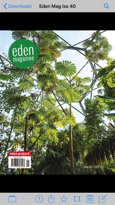 Eden Magazine Screenshot