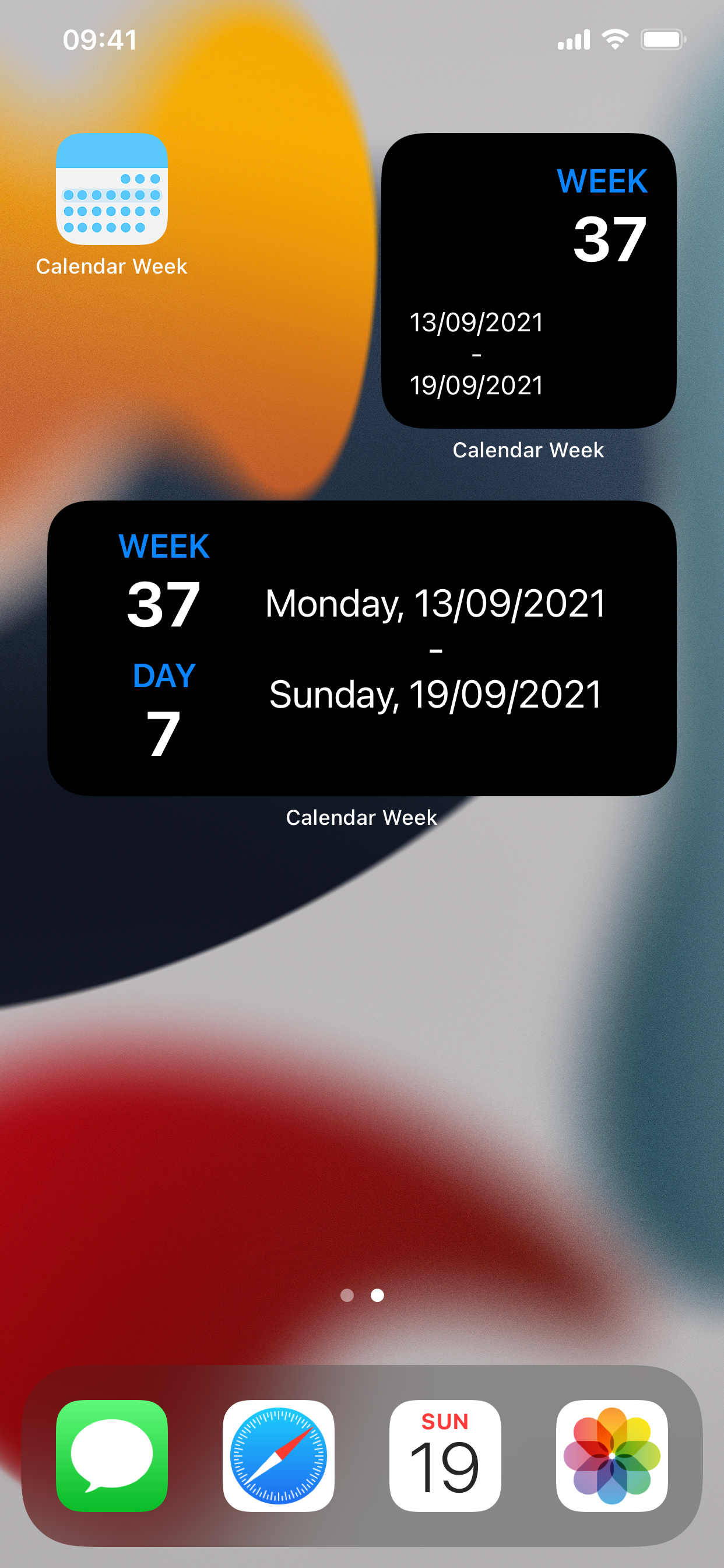 Calendar Week