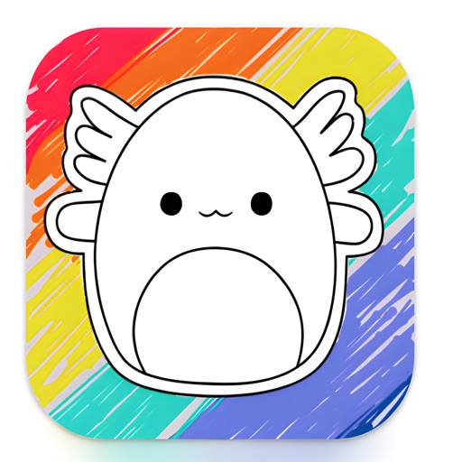 SquishGame coloring Lift Ring iOS App