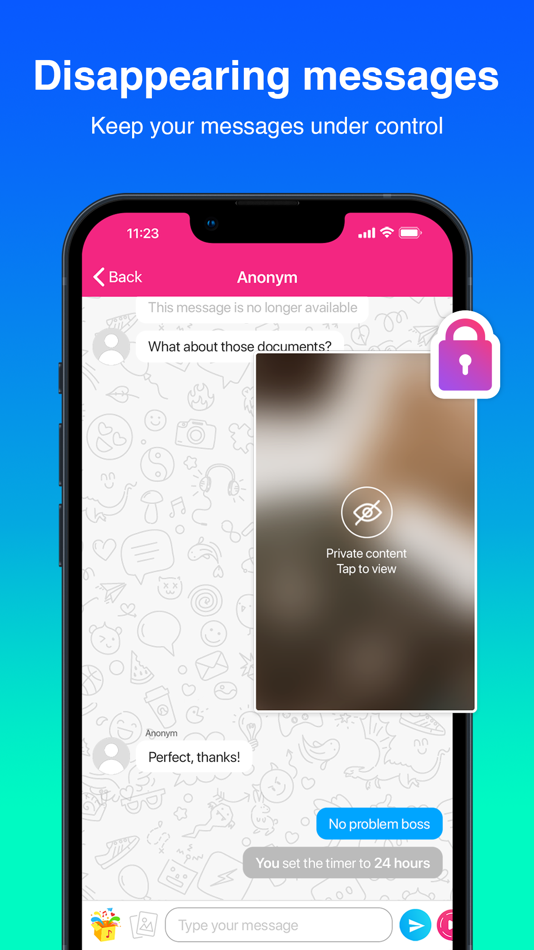 #5. Mint Messenger - Private Chat (iOS) 由: FORBIS s.r.o.