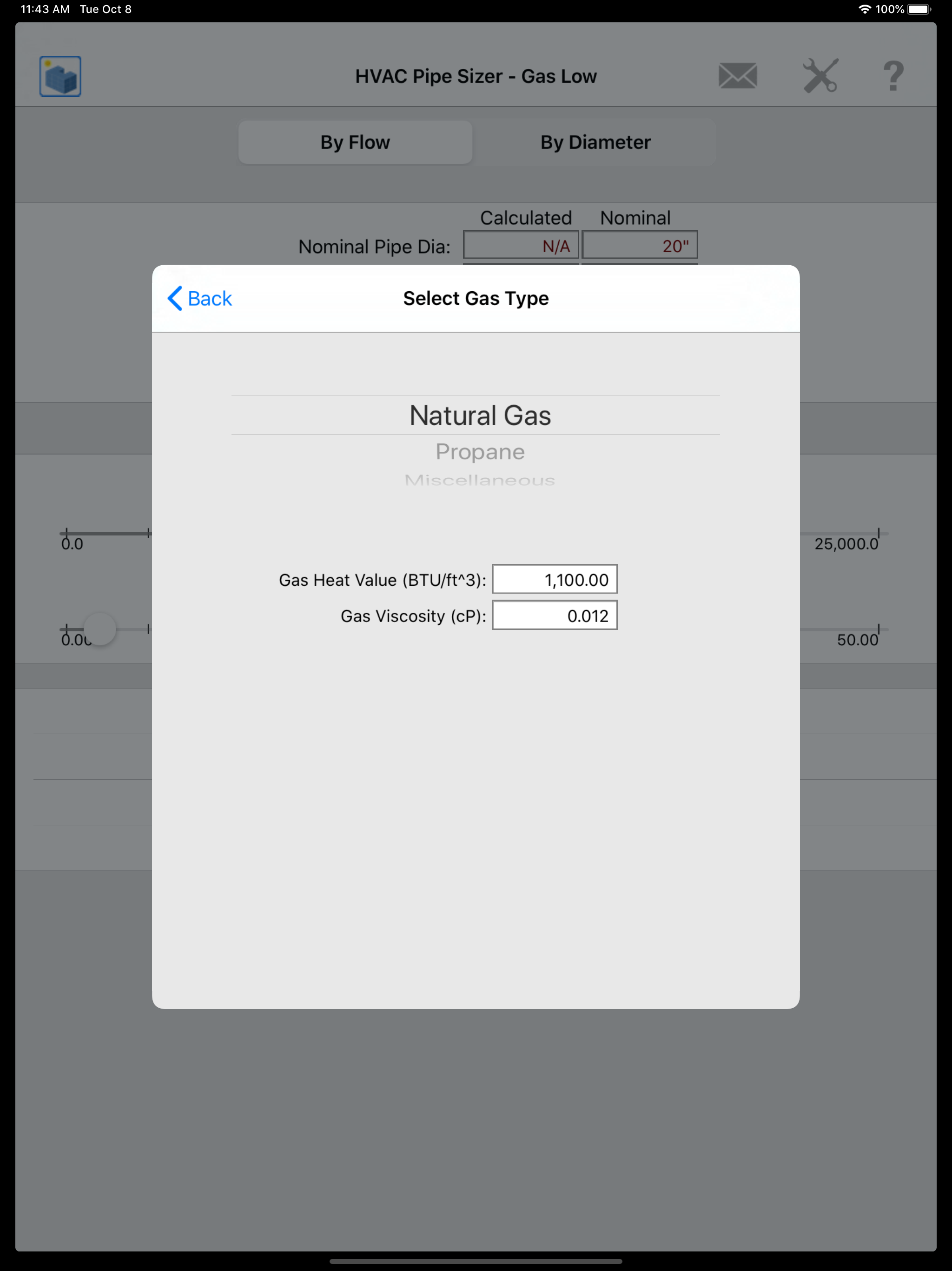 HVAC Pipe Sizer Plus screenshot 16