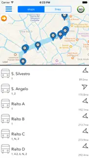 venice public transport guide iphone screenshot 2