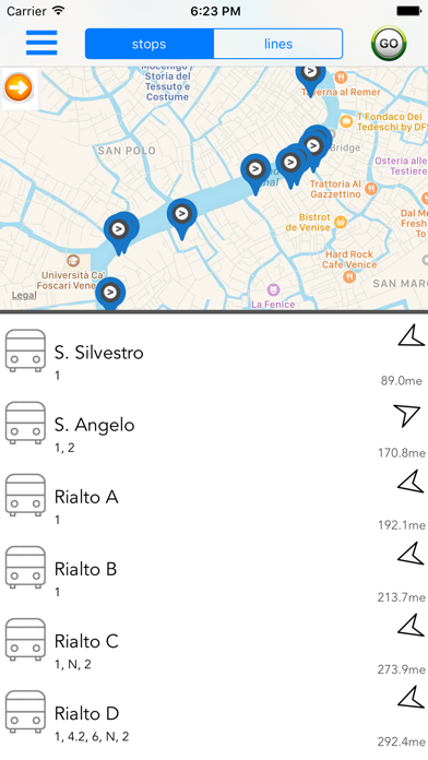 Venice Public Transport Guide Screenshot