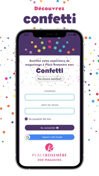 Place Rosemère Confetti Screenshot
