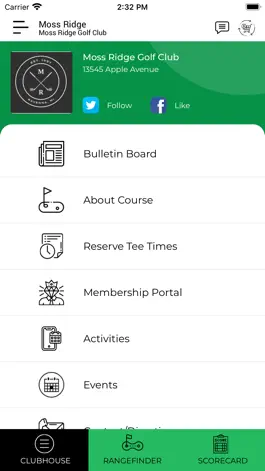 Game screenshot Moss Ridge Golf Club mod apk