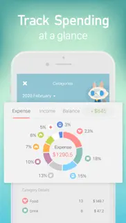 fortune city - expense tracker iphone screenshot 2