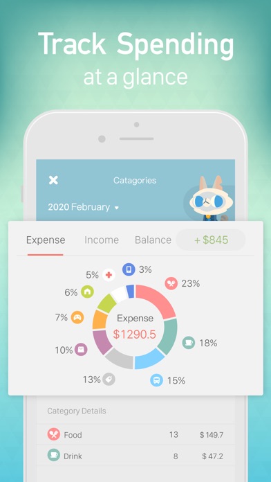 Fortune City - Expense Tracker Screenshot