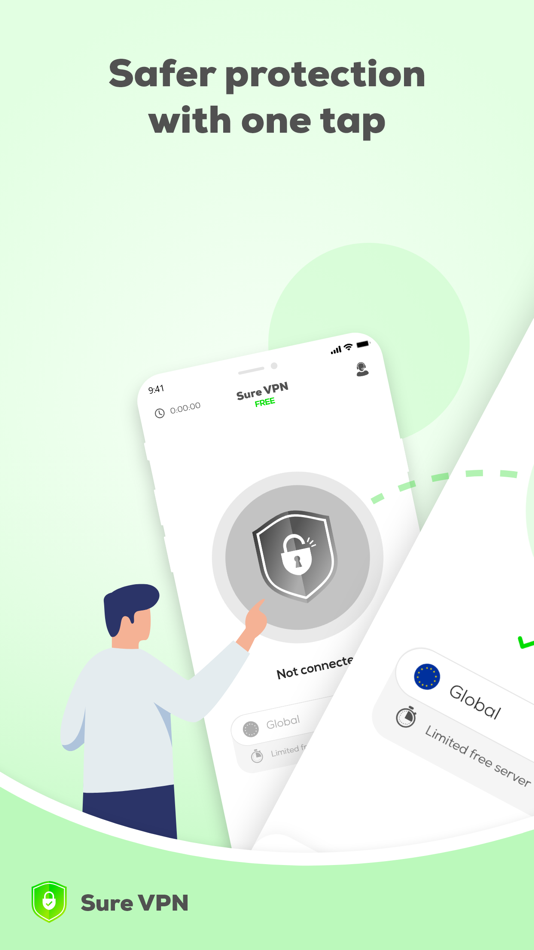 #1. SureVPN: Fast & Secure VPN (macOS) Podle: SureVPN s.r.o.