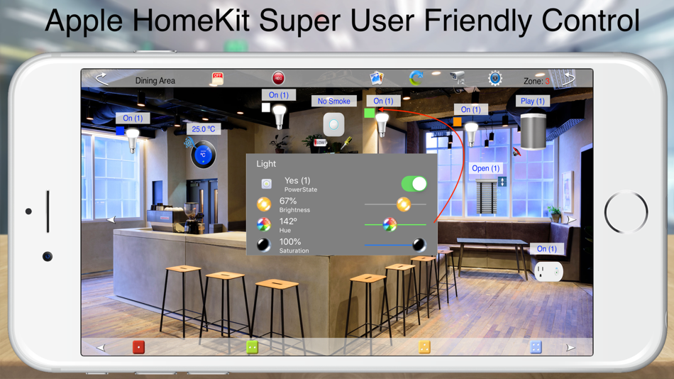 #9. HOS Smart Home For HomeKit (iOS) Tekijänä: Ahmed El-Bermawy