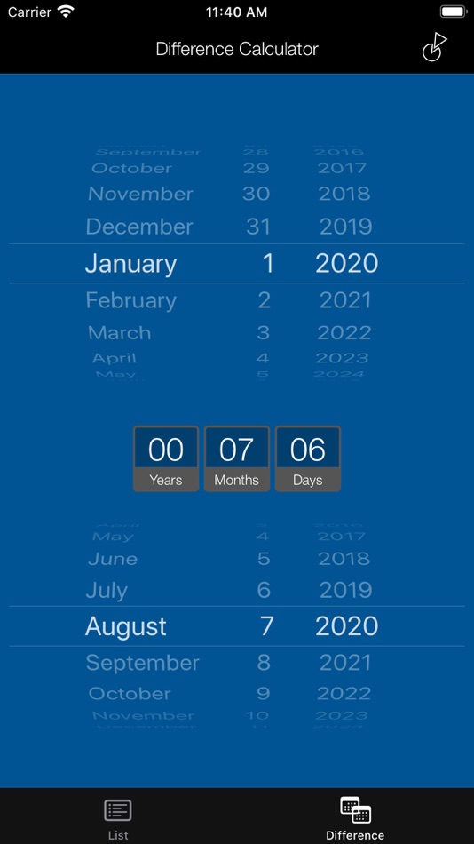 #2. mfCountdown (iOS) 由: Mario Fischer