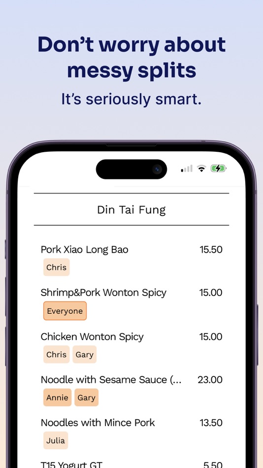 #3. Pita - Instant bill splitting (iOS) 由: Annie Ma