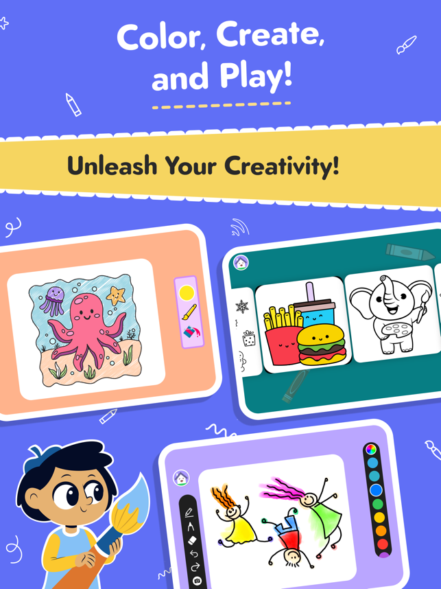 ‎Kids Learning games Lil Artist Screenshot