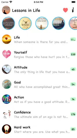 Game screenshot Lessons in Life Quotes mod apk