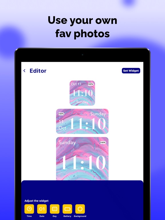 Screenshot #5 pour Lock Screen Widgets for iOS 17