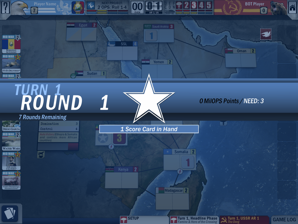 #2. Twilight Struggle: Red Sea (iOS) 由: Playdek, Inc.