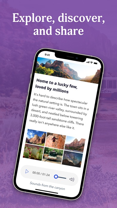 StoryMaps App Screenshot