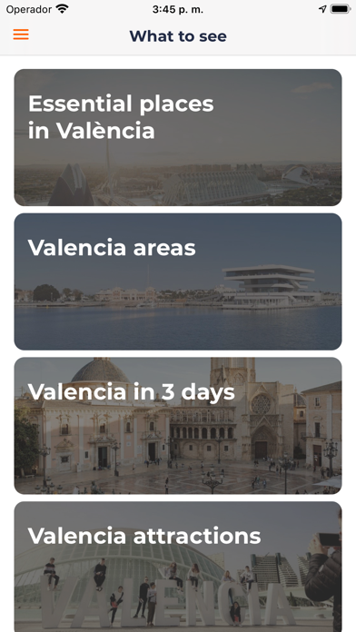Visit València Official guide Screenshot