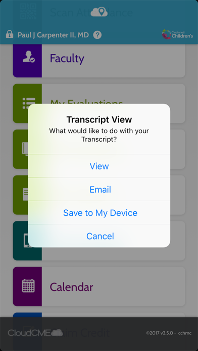 Screenshot 3 of CloudCME™ App