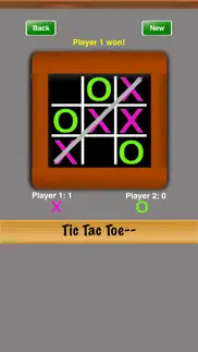 tic tac toe-- iphone screenshot 1