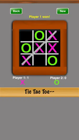 Tic Tac Toe-- screenshot 1